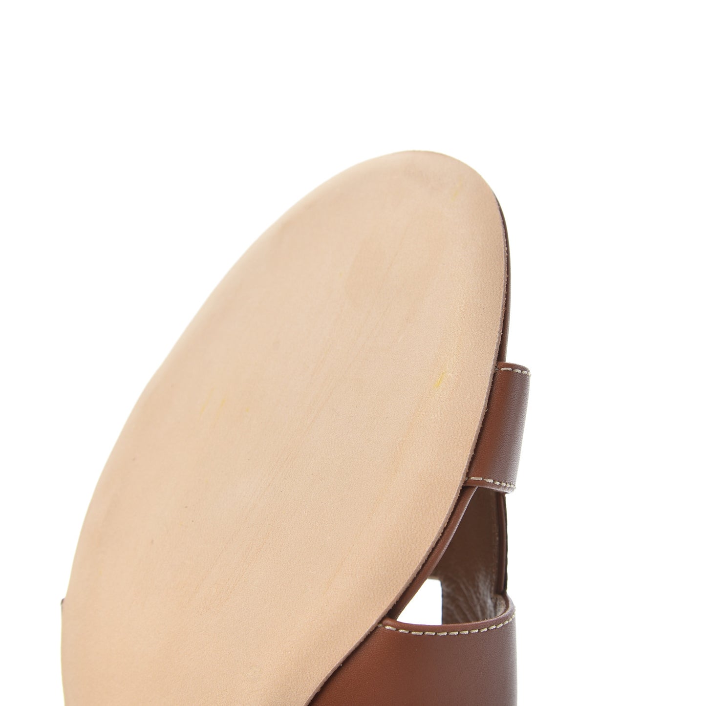Calfskin Oasis Sandals 37.5 Gold