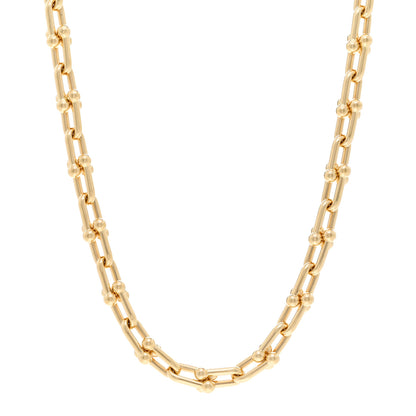 Tiffany 18K Yellow Gold Medium HardWear Link Necklace 1 of 6
