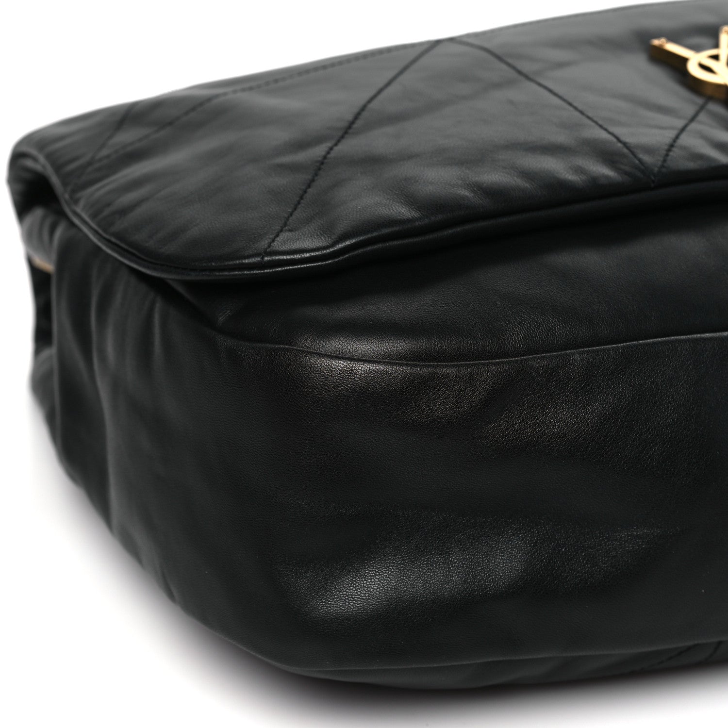 Saint Laurent Lambskin Matelasse Monogram Large Jamie 4.3 Black 8 of 9