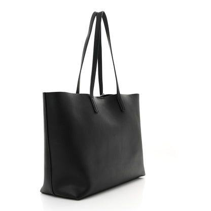 Saint Laurent Calfskin Large Shopping Tote Black 4 of 13