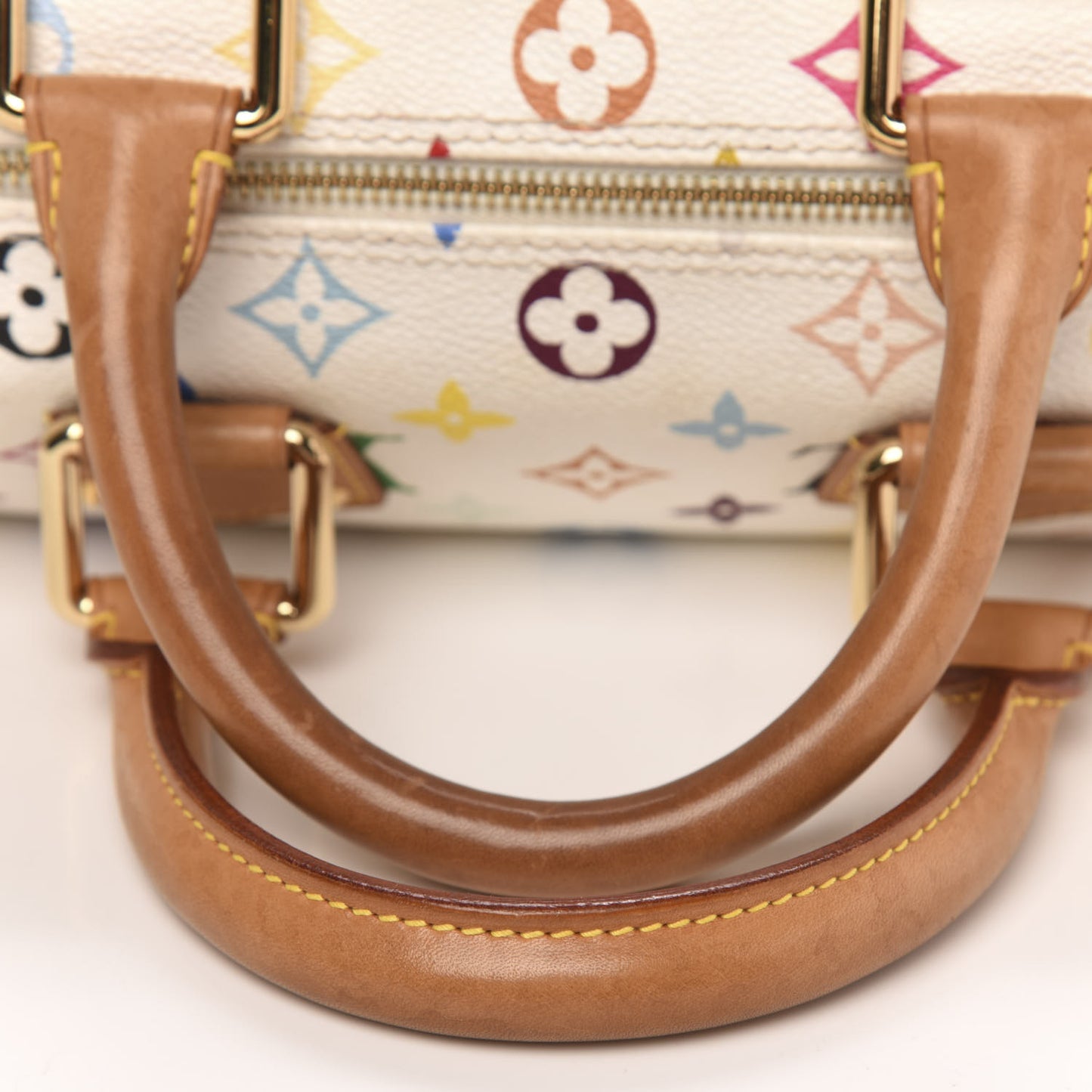 Monogram Multicolor Speedy 30 White