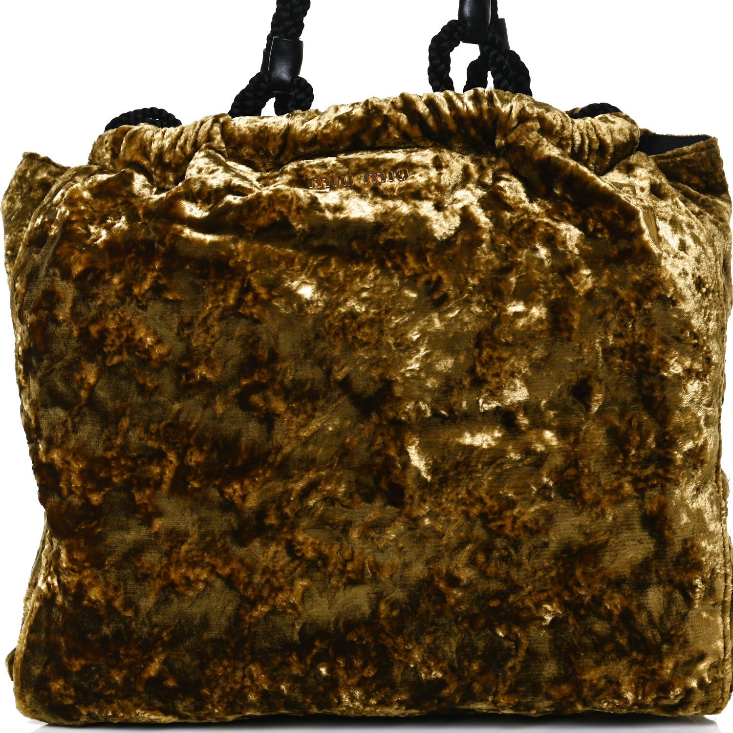 Miu Miu Velluto Shoulder Bag 9 of 11