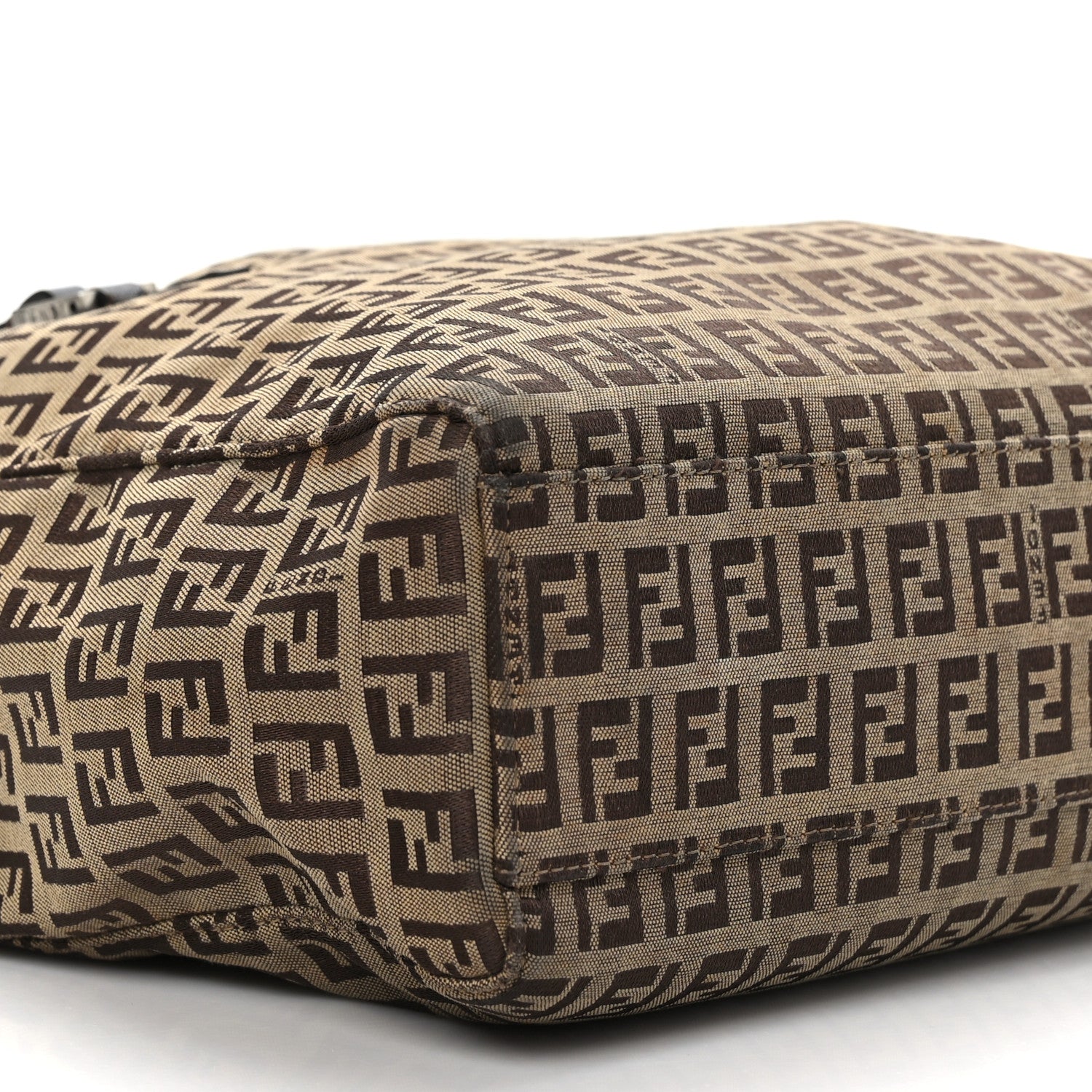 Fendi Zucchino Small Tote Tobacco 7 of 8