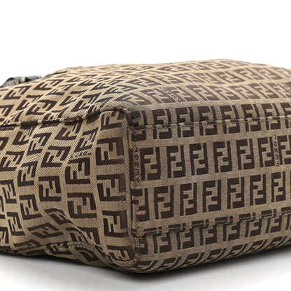 Fendi Zucchino Small Tote Tobacco 7 of 8