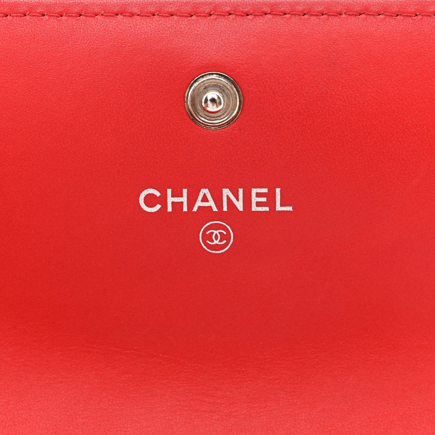 Chanel Caviar Timeless CC Large Flap Wallet Red 6 of 11