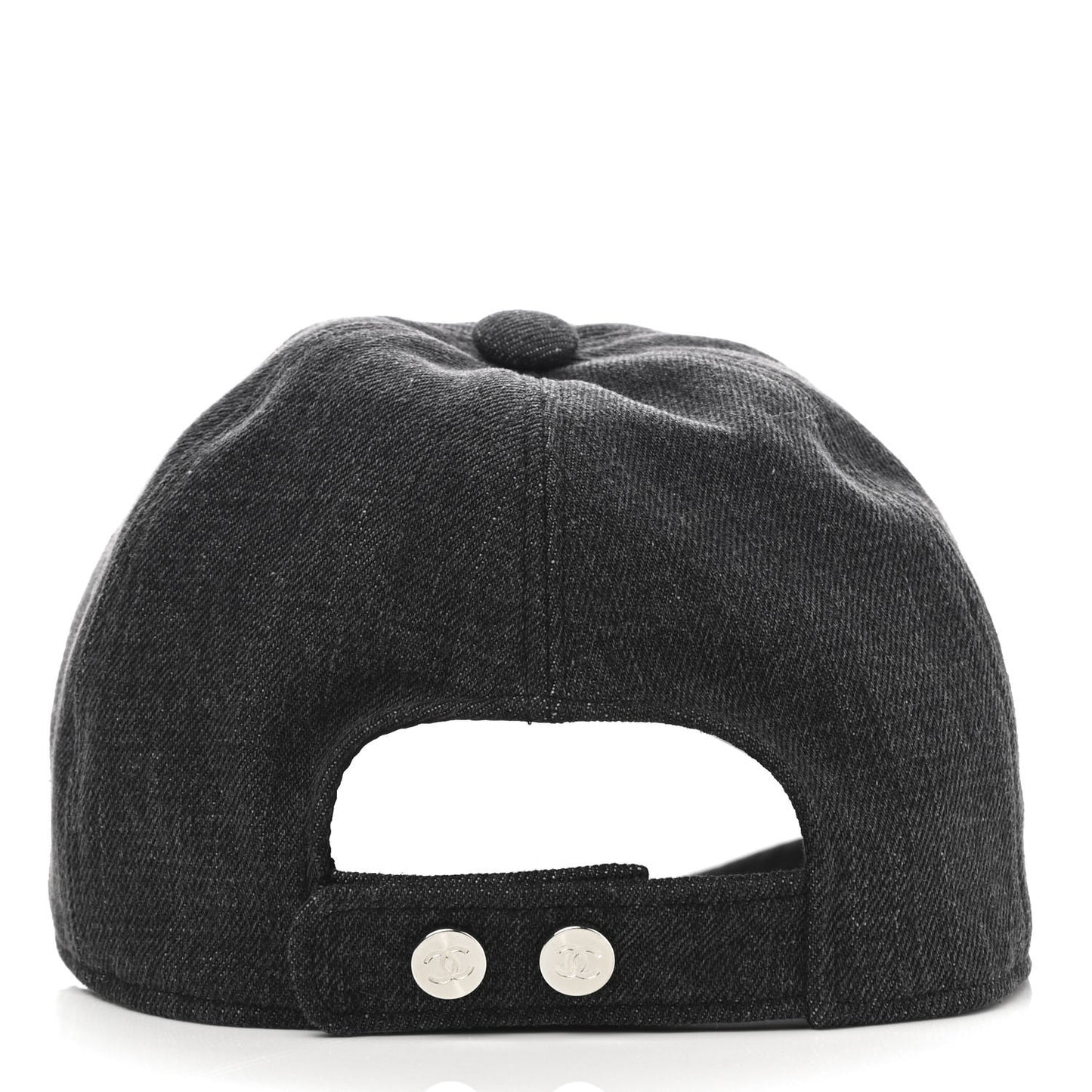 Cotton Sequin CC Cap Hat Black
