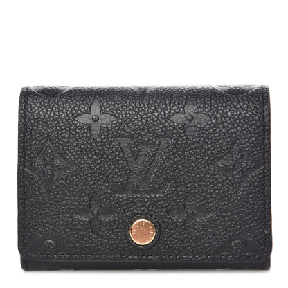 Louis Vuitton Empreinte Business Card Holder Black 1 of 10