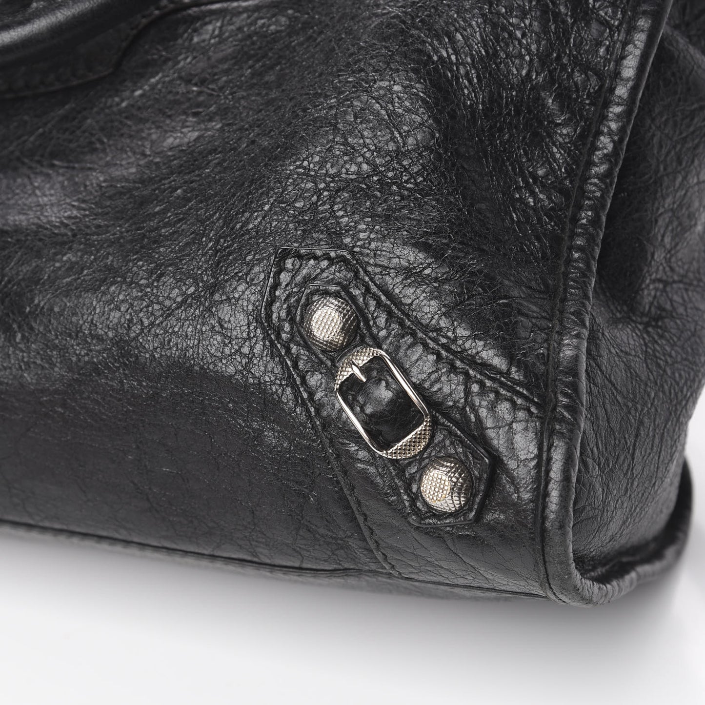 Agneau Giant 12 Silver Hardware City Black