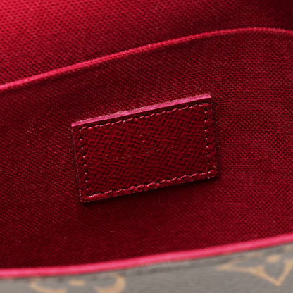 Louis Vuitton Monogram Pochette Felicie Chain Wallet Fuchsia 7 of 11