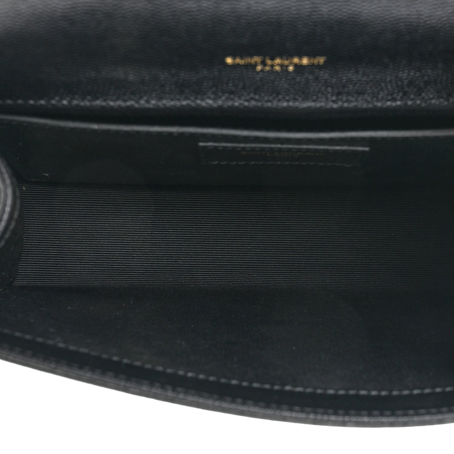 Saint Laurent Grain De Poudre Small Monogram Kate Satchel Black 5 of 11