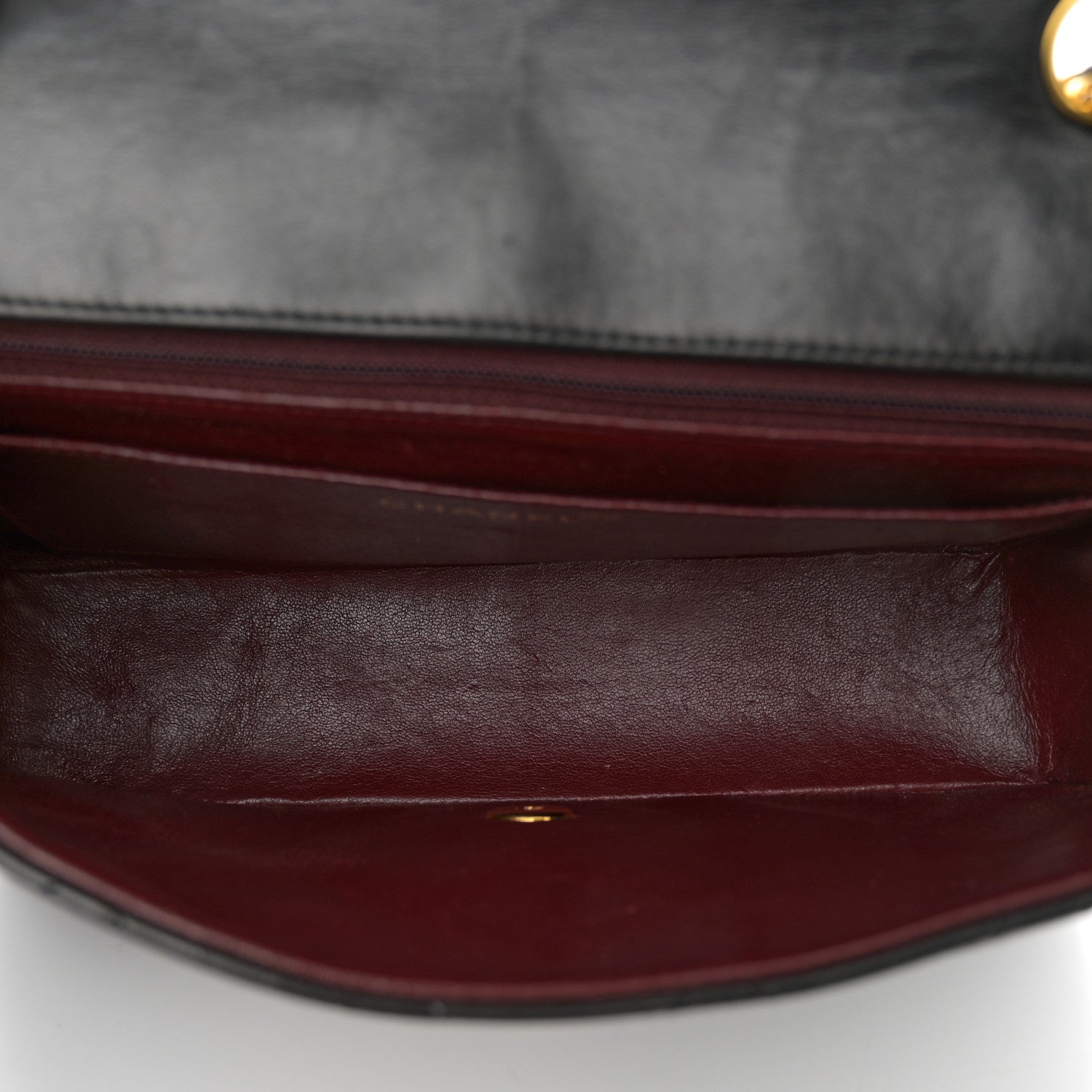 Chanel Lambskin Quilted Medium Single Flap Black 5 of 11