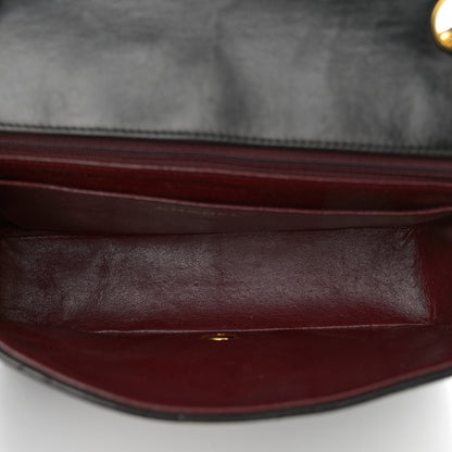 Chanel Lambskin Quilted Medium Single Flap Black 5 of 11