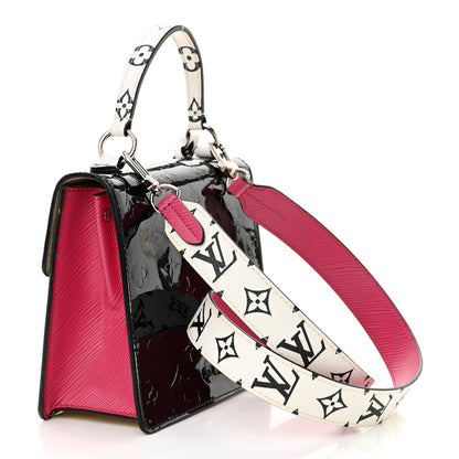 Louis Vuitton Vernis Epi Monogram Spring Street Black 3 of 15