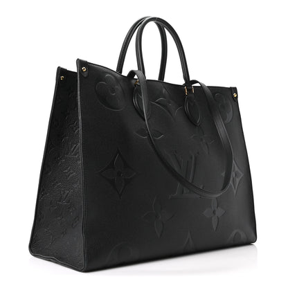 Louis Vuitton Empreinte Monogram Giant Onthego GM Black 3 of 9