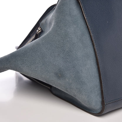 Celine Drummed Calfskin Suede Double Zip Trapeze Orage 11 of 18