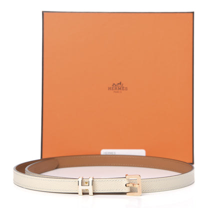 Hermes Epsom 15mm Pop H Belt 75 Craie 6 of 6
