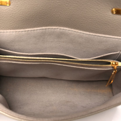 Louis Vuitton Empreinte Monogram Giant Madeleine MM Dove Grey Beige 5 of 10