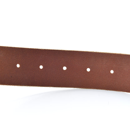 Gucci Faded Calfskin Double G 40mm Belt 80 32 Cuir 6 of 8
