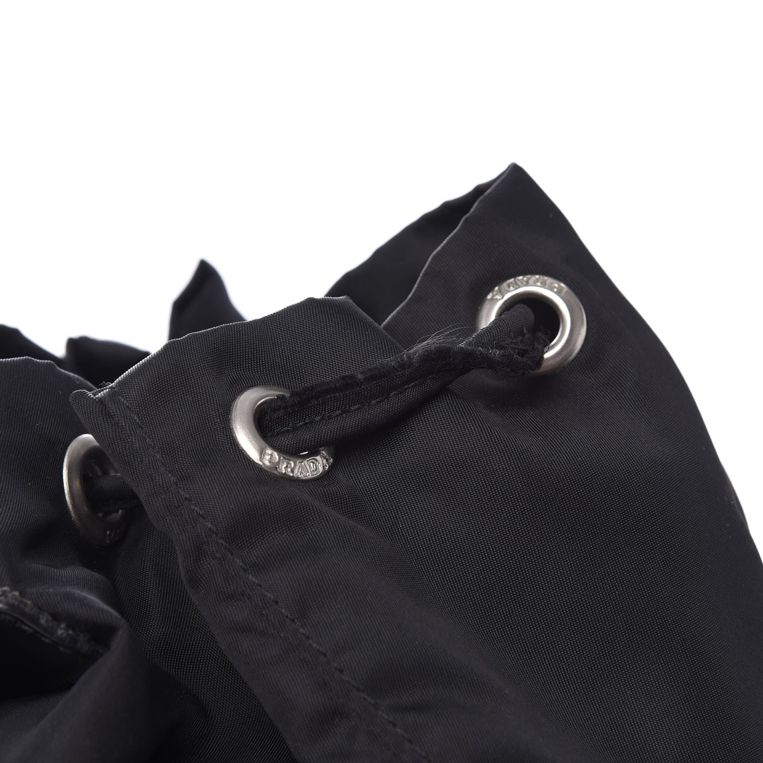 Prada Nylon Vela Medium Backpack Black 10 of 10
