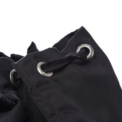 Prada Nylon Vela Medium Backpack Black 10 of 10
