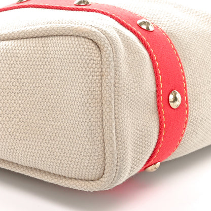 Louis Vuitton Toile Antigua Cabas MM Beige 9 of 10