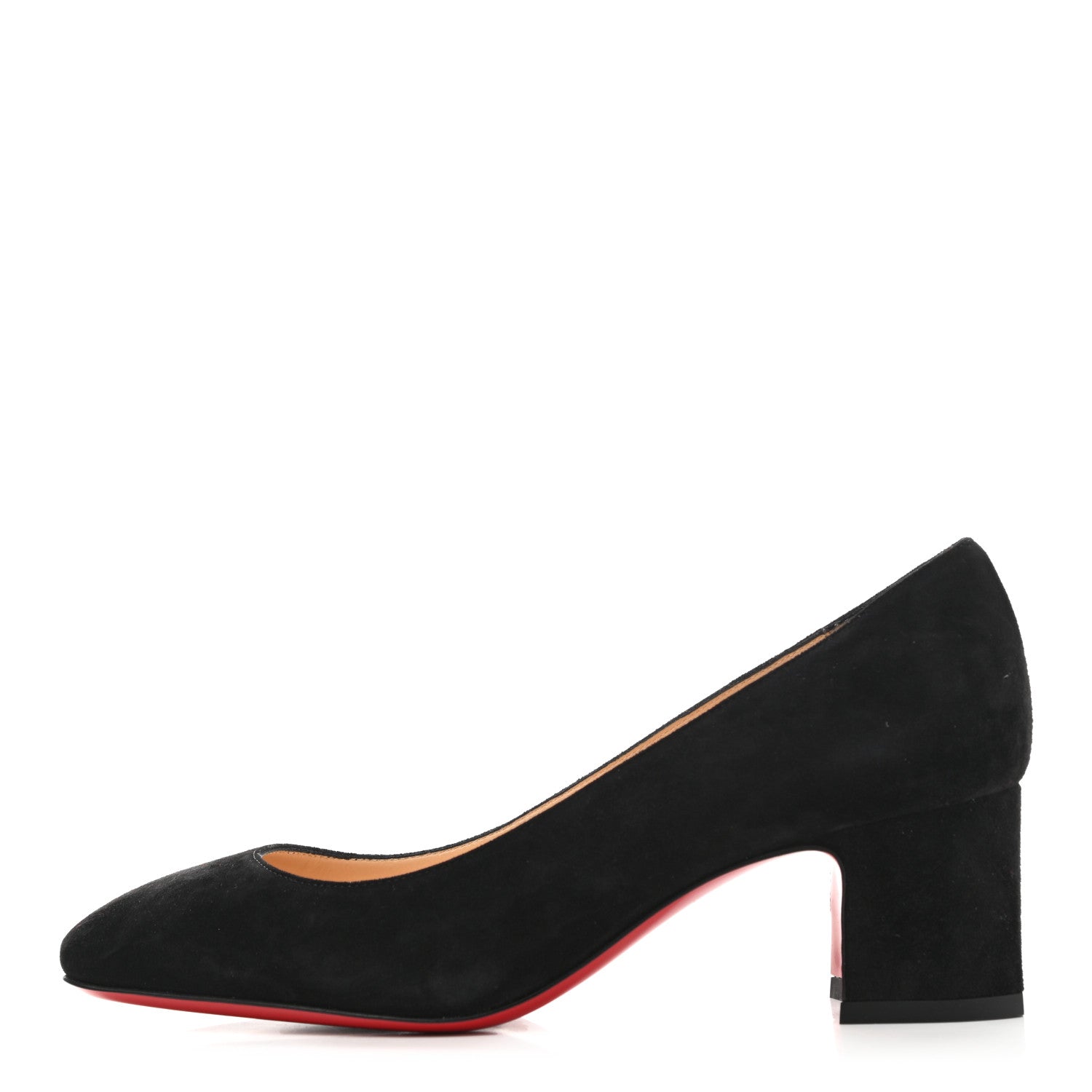 Christian Louboutin Veau Velours Donna Studs 55 Pumps 35.5 Black 1 of 9