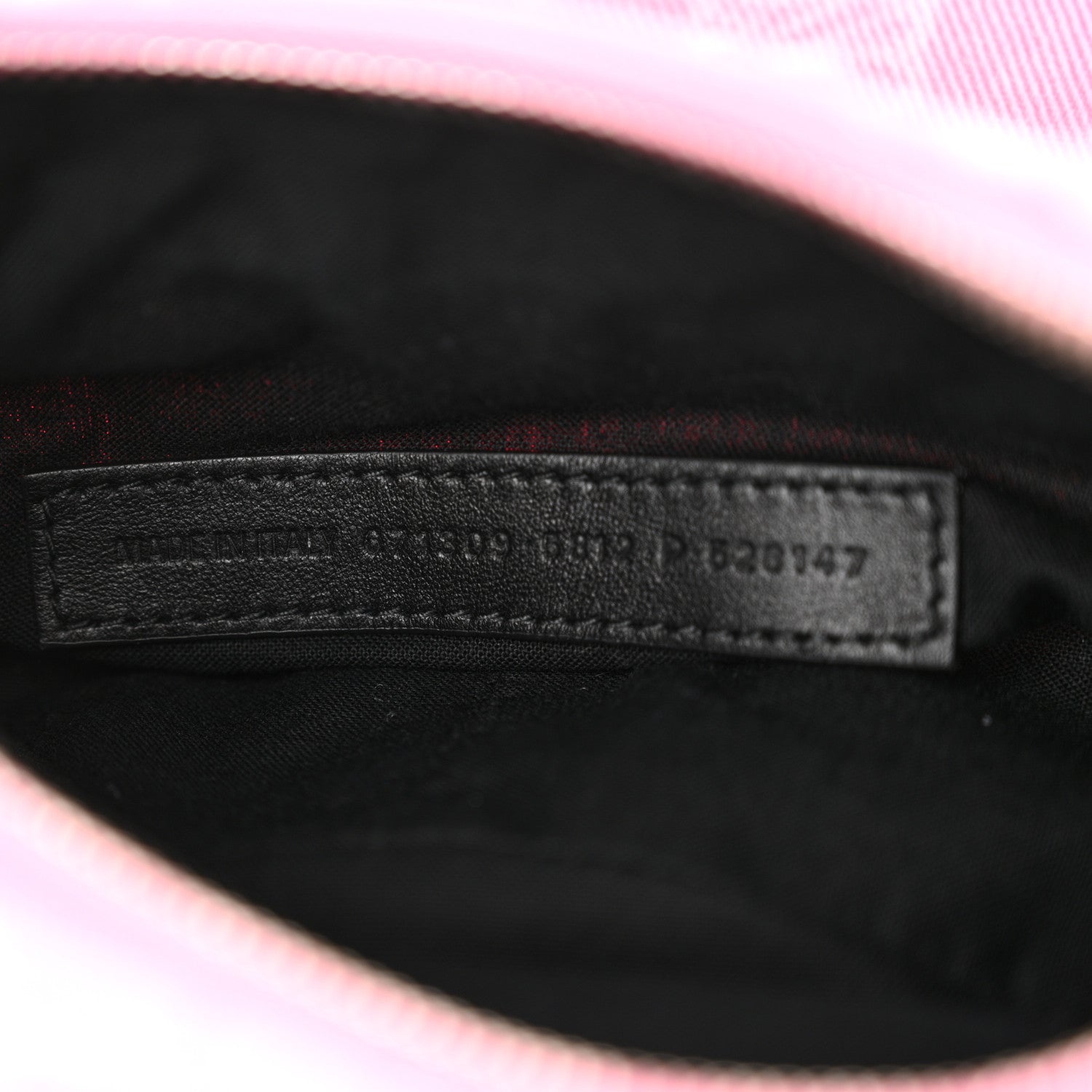 Balenciaga Denim BB Monogram Le Cagole Shoulder Bag XS Pink 8 of 13