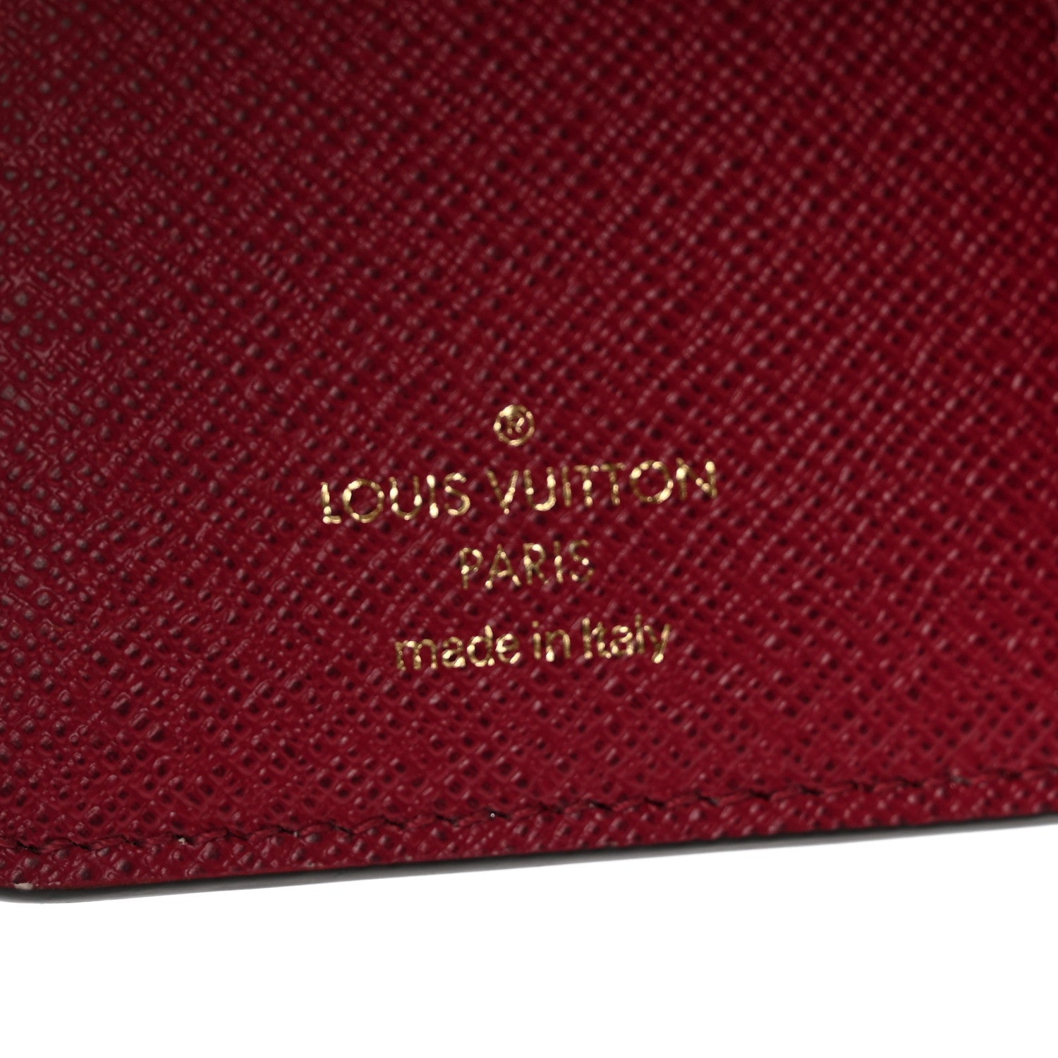 Louis Vuitton Monogram Lou Zippy Compact Wallet Red 6 of 7