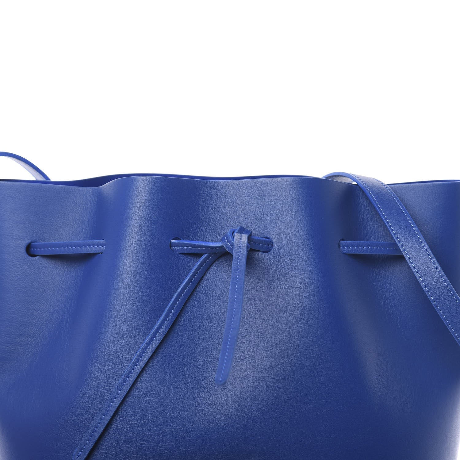 Mansur Gavriel Calfskin Bucket Bag Royal 8 of 11