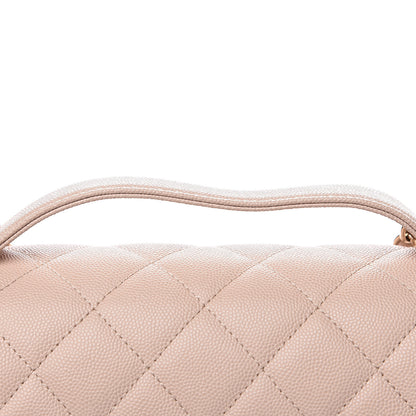 Chanel Caviar Quilted Large Business Affinity Flap Beige 8 of 12