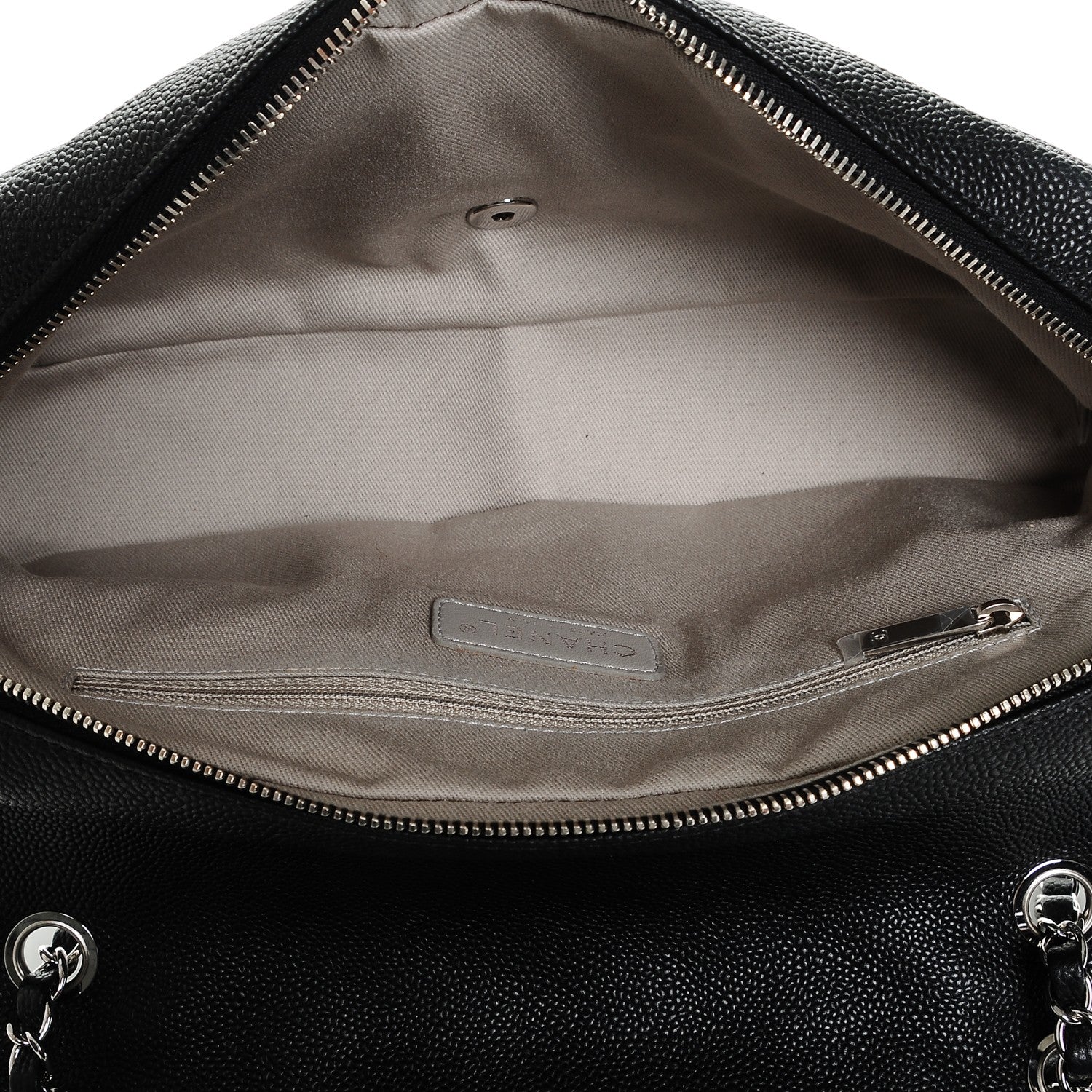Chanel Caviar Quilted Jumbo Easy Flap Black 5 of 7