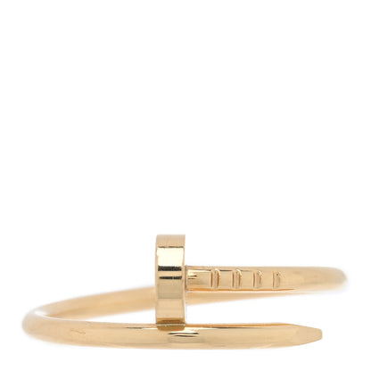 Cartier 18K Yellow Gold Small Juste Un Clou Ring 57 8 1 of 5