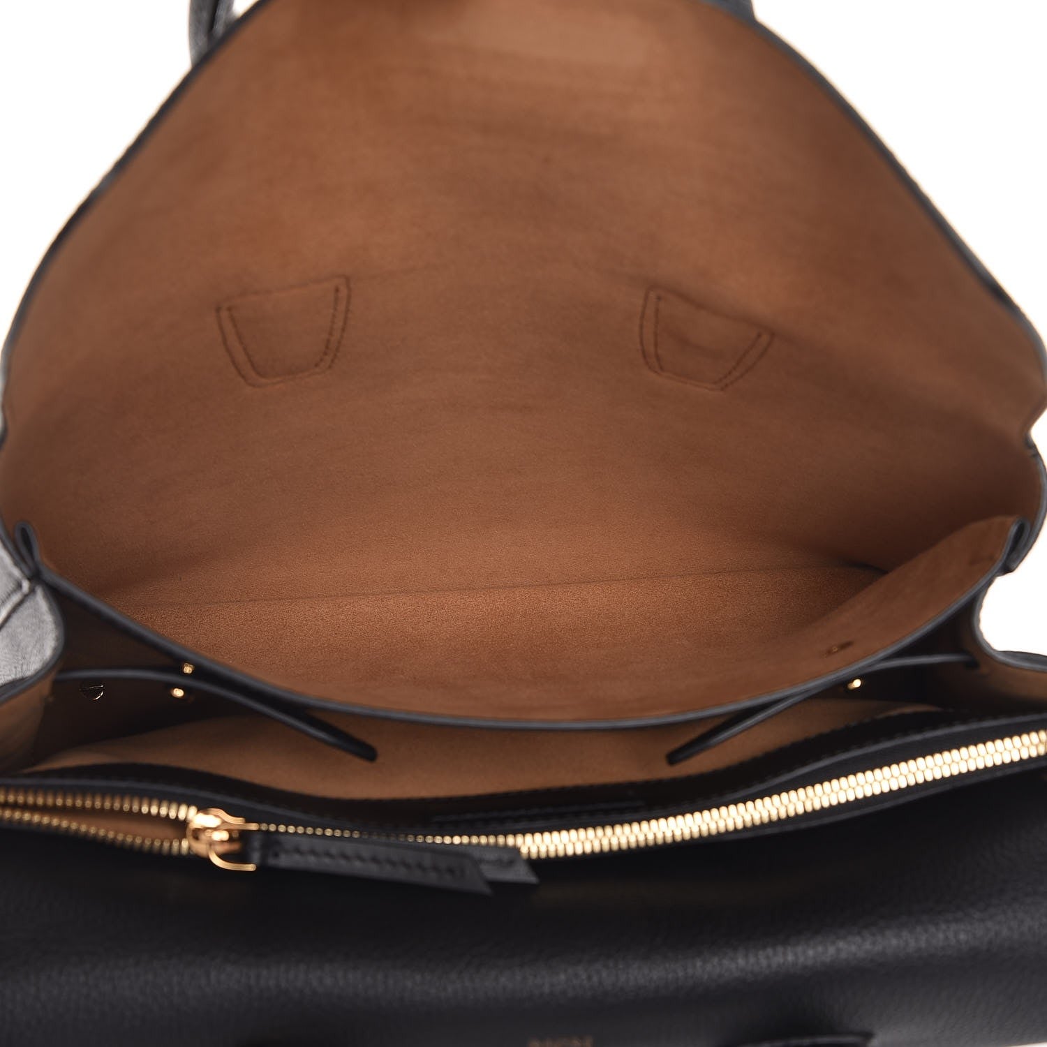 MCM Grained Calfskin Medium Milla Tote Black 4 of 8