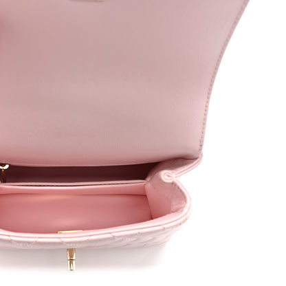 Chanel Caviar Quilted Extra Mini Coco Handle Flap Light Pink 5 of 10