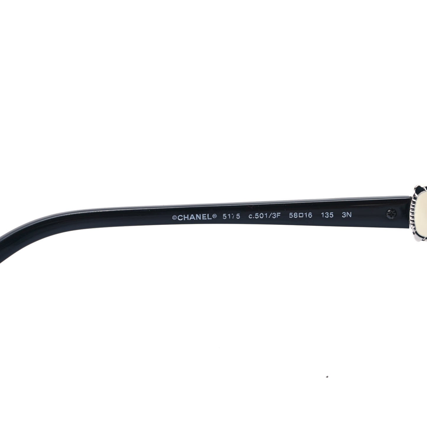 Acetate CC Logo Sunglasses 5175 Black