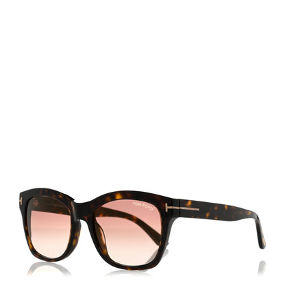 Tom Ford Lauren-02 Sunglasses TF614 Havana 1 of 8