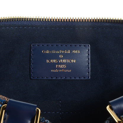 Louis Vuitton Damier Paillettes Speedy 30 Blue 7 of 8