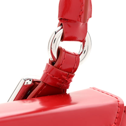 Jacquemus Glazed Calfskin Le Chiquito Boucle Moyen Red 11 of 11