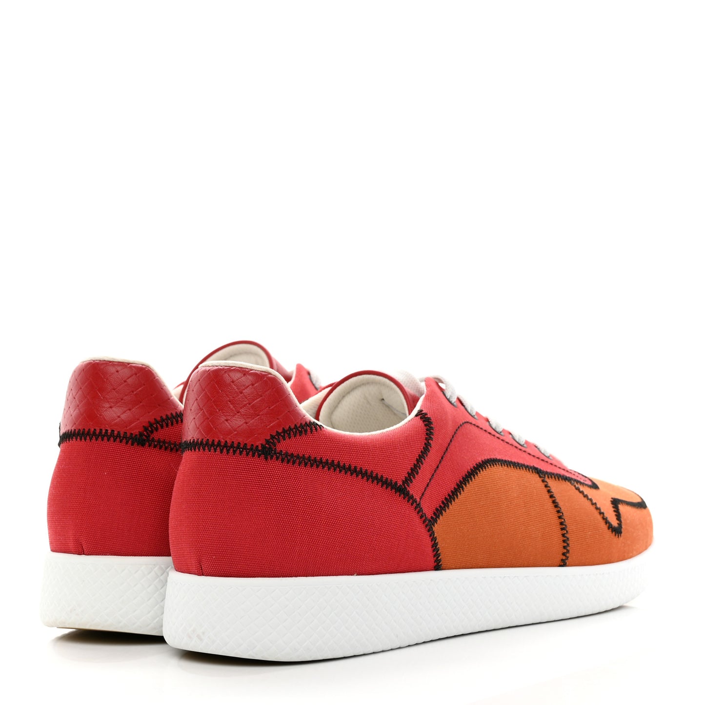 Canvas Mens The Speedster Sneakers 43.5 Orange