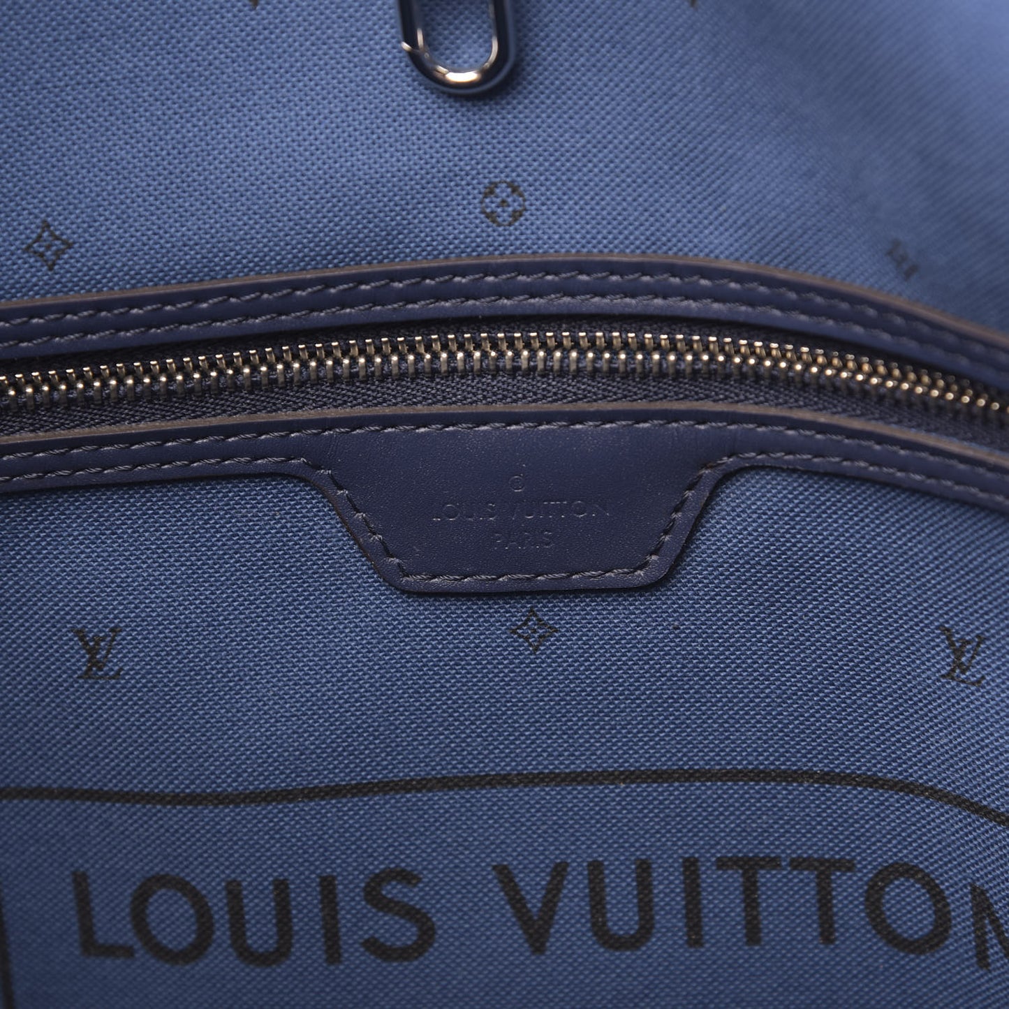 Monogram Escale Neverfull MM Blue