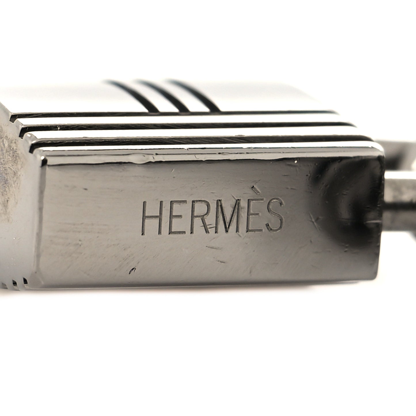 Palladium Breloque Bag Charm Silver