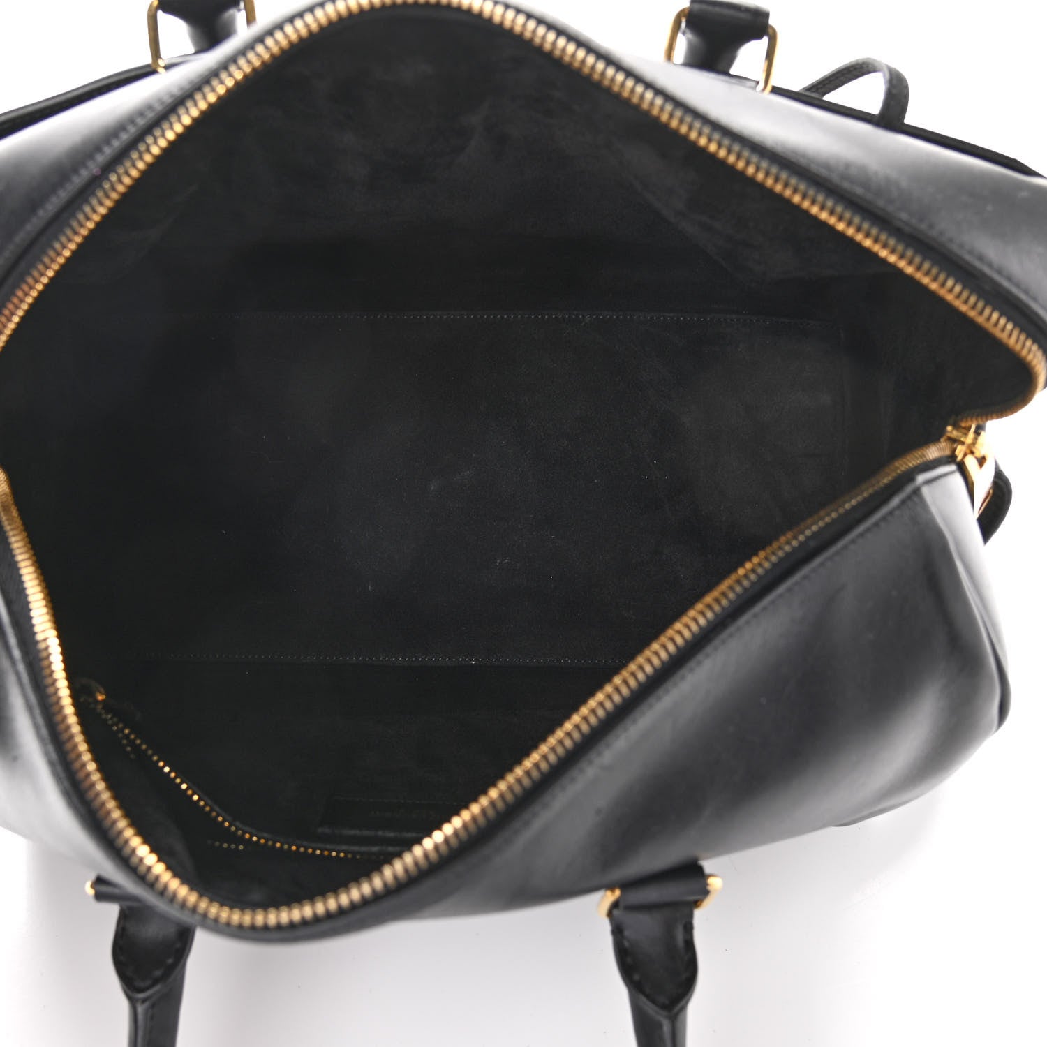 Saint Laurent Calfskin Classic Duffle 6 Black 4 of 8