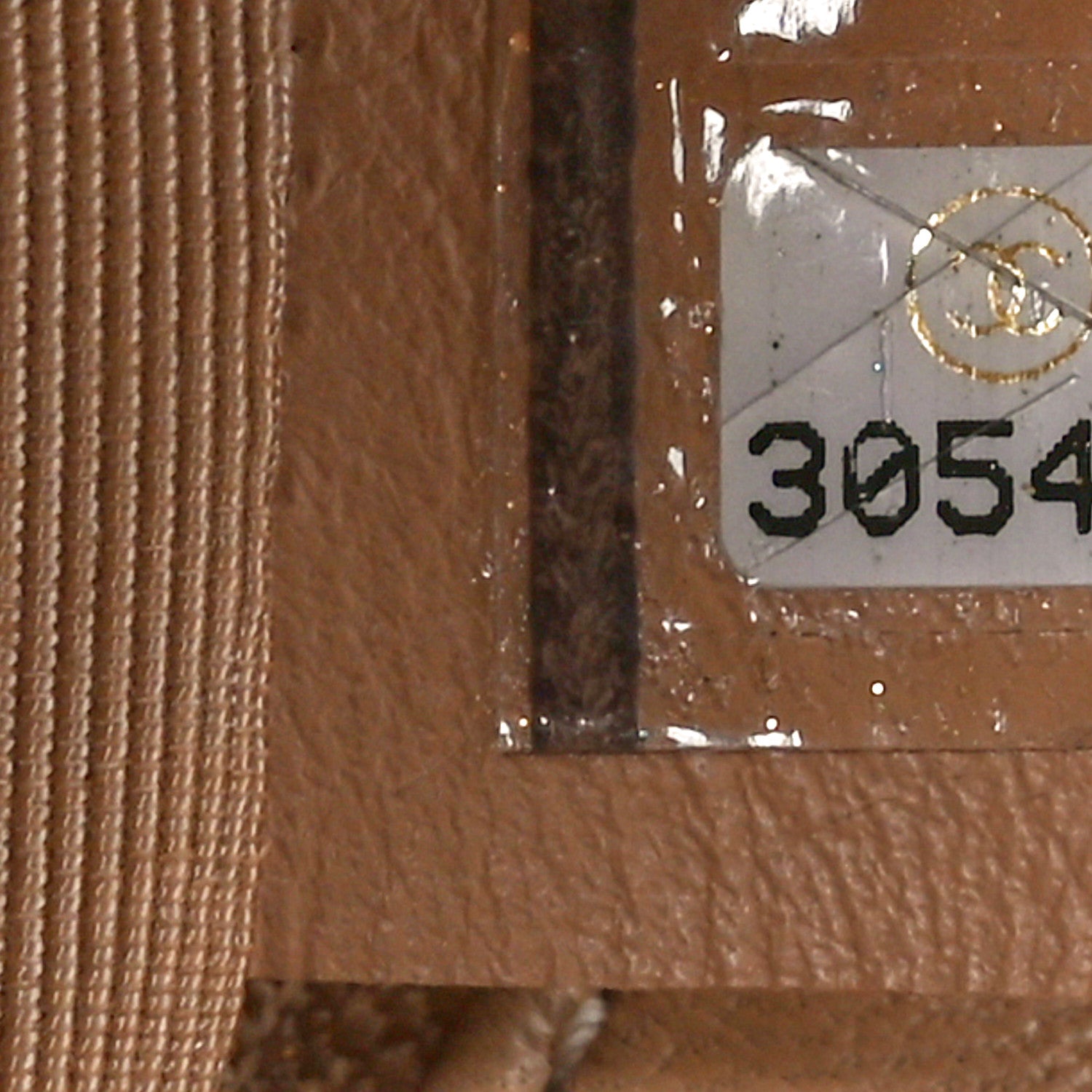 Chanel Lambskin Quilted CC Coin Flap Bag Beige 6 of 10