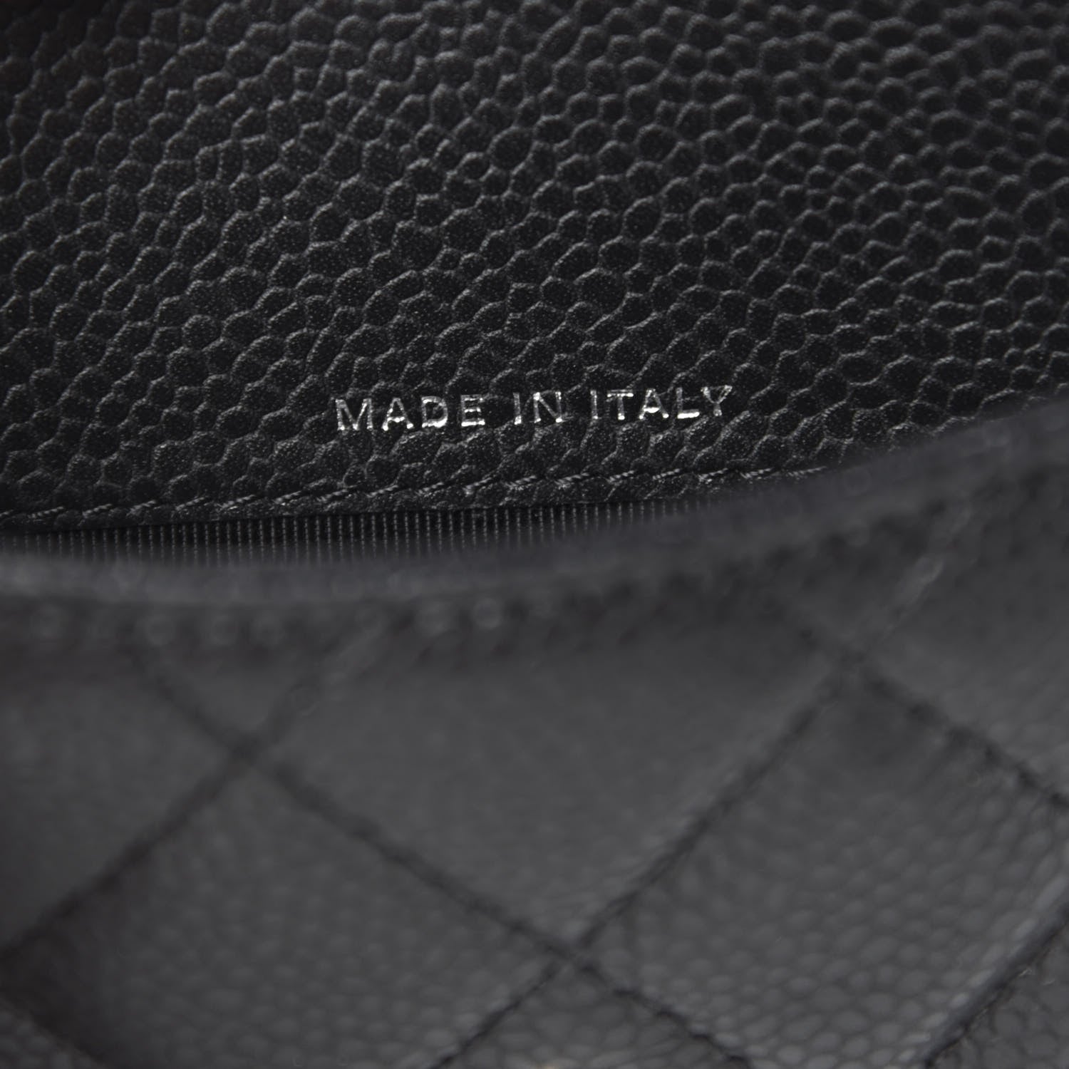 Chanel Caviar Quilted Small Flap Wallet Black 7 of 9