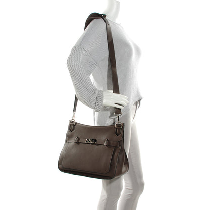 Hermes Taurillon Clemence Jypsiere 34 Cafe 5 of 12