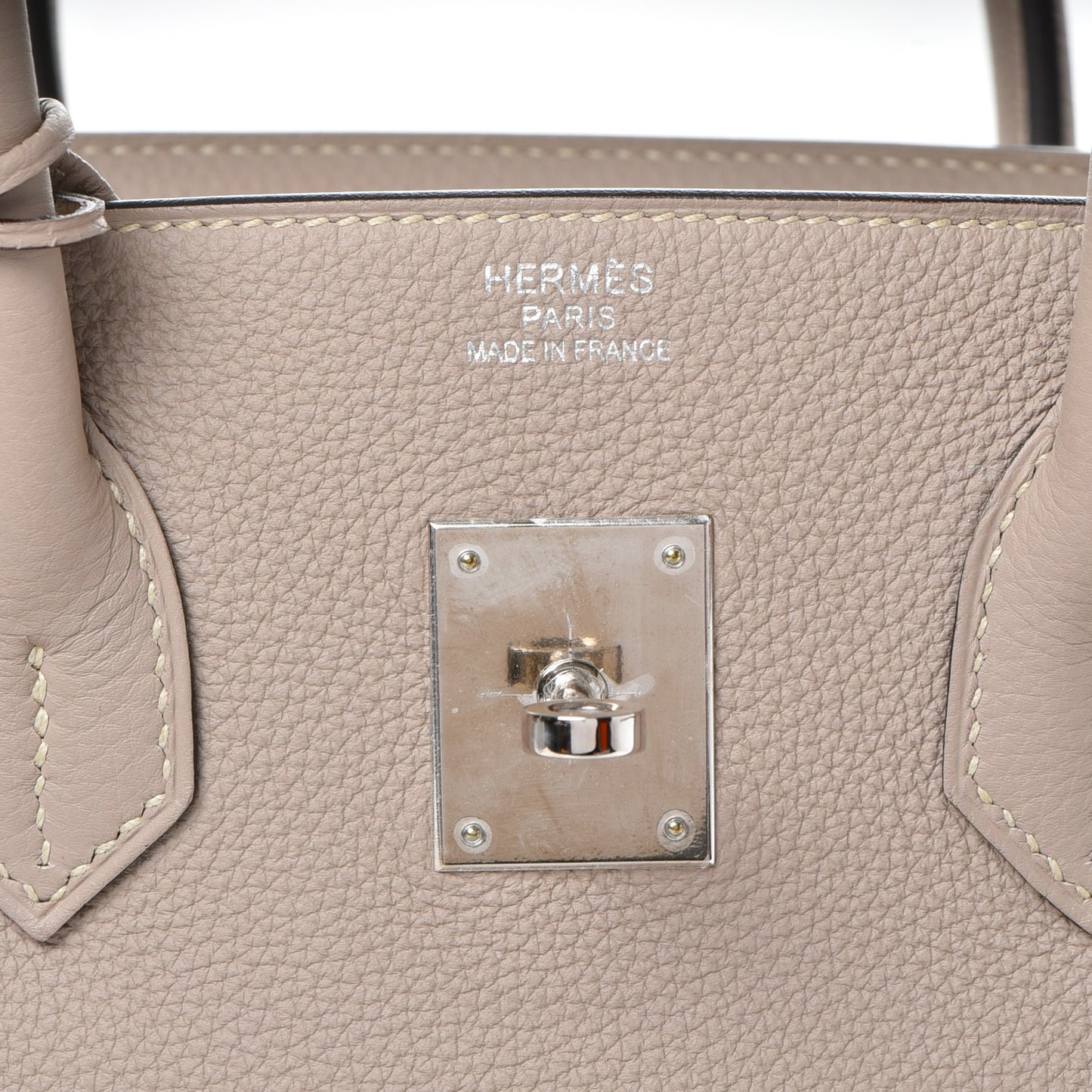 Togo Birkin 35 Gris Tourterelle