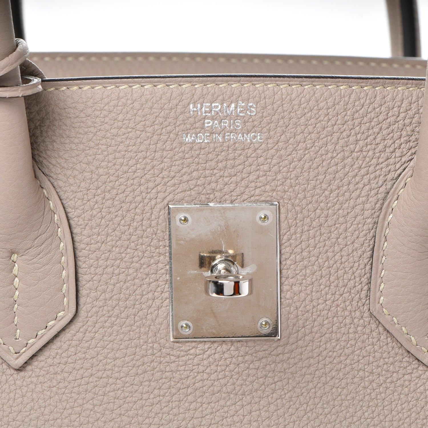 Hermes Togo Birkin 35 Gris Tourterelle 24 of 36