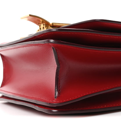 Celine Box Calfskin Small Classic Box Flap Bag Red 10 of 10