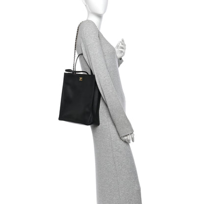Chanel Calfskin Small Shopping Bag Black 2 of 10