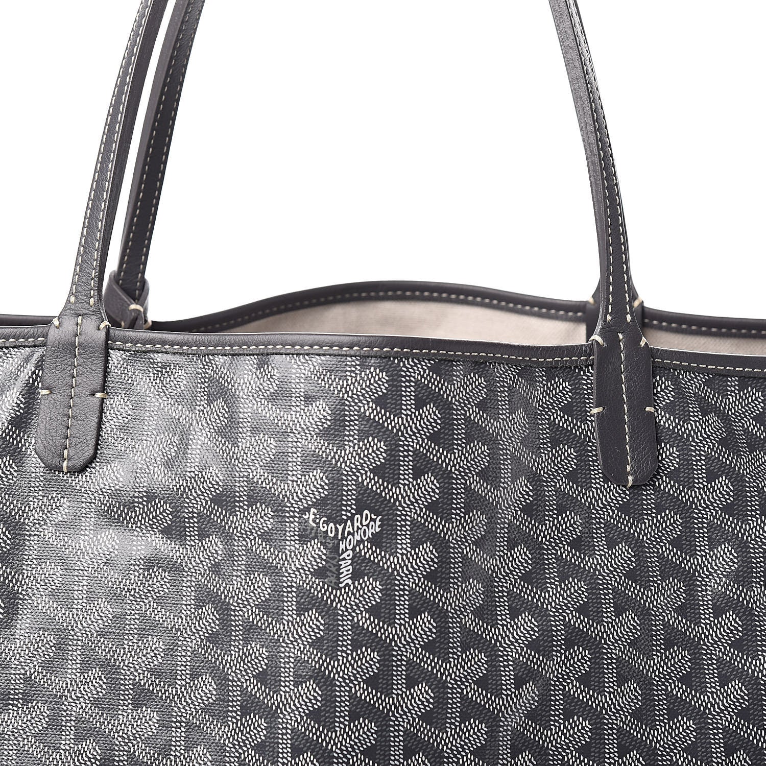 Goyard Goyardine Saint Louis GM Grey 11 of 11